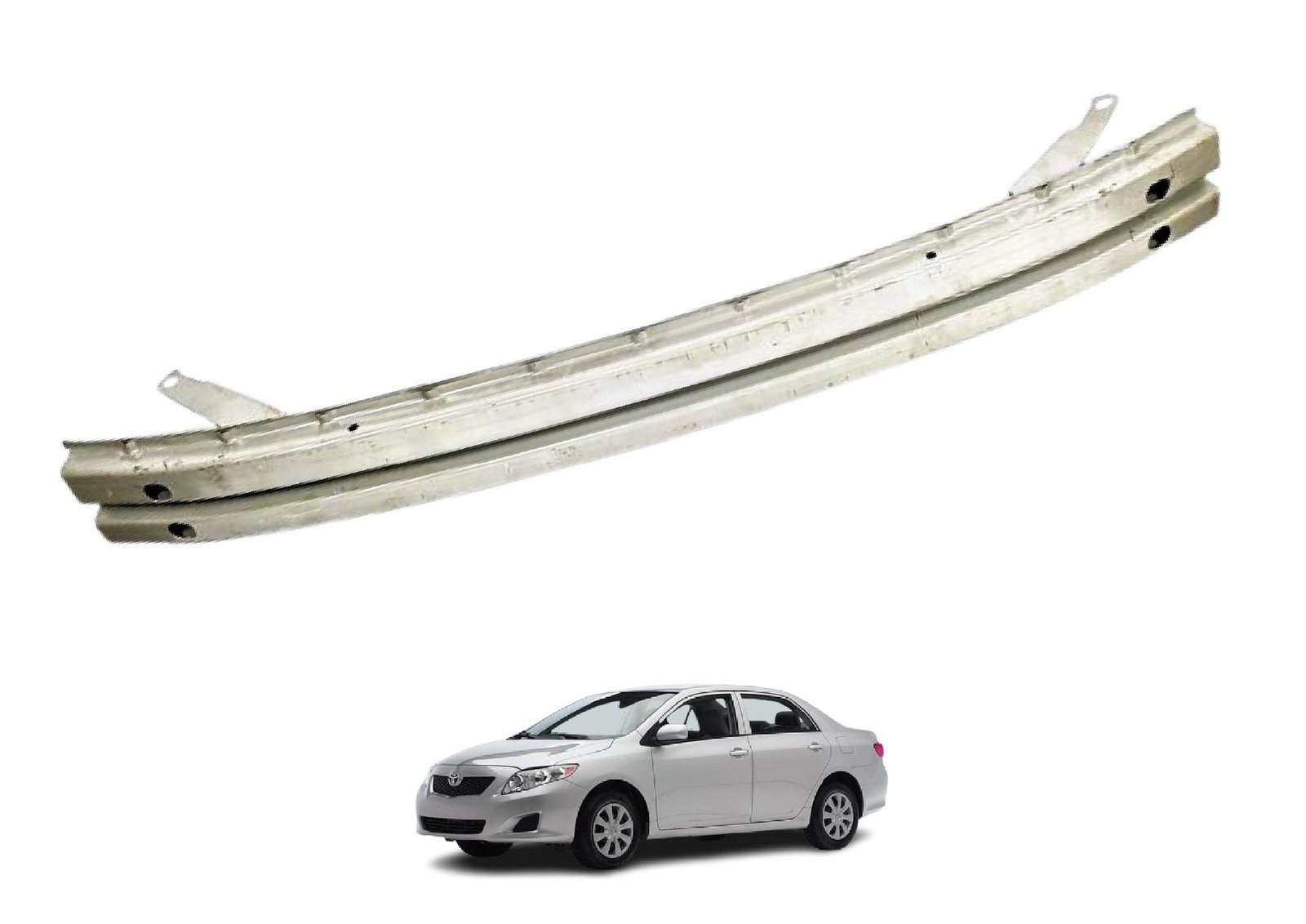 FRONT BUMPER BRACKET COROLLA 2009-2013