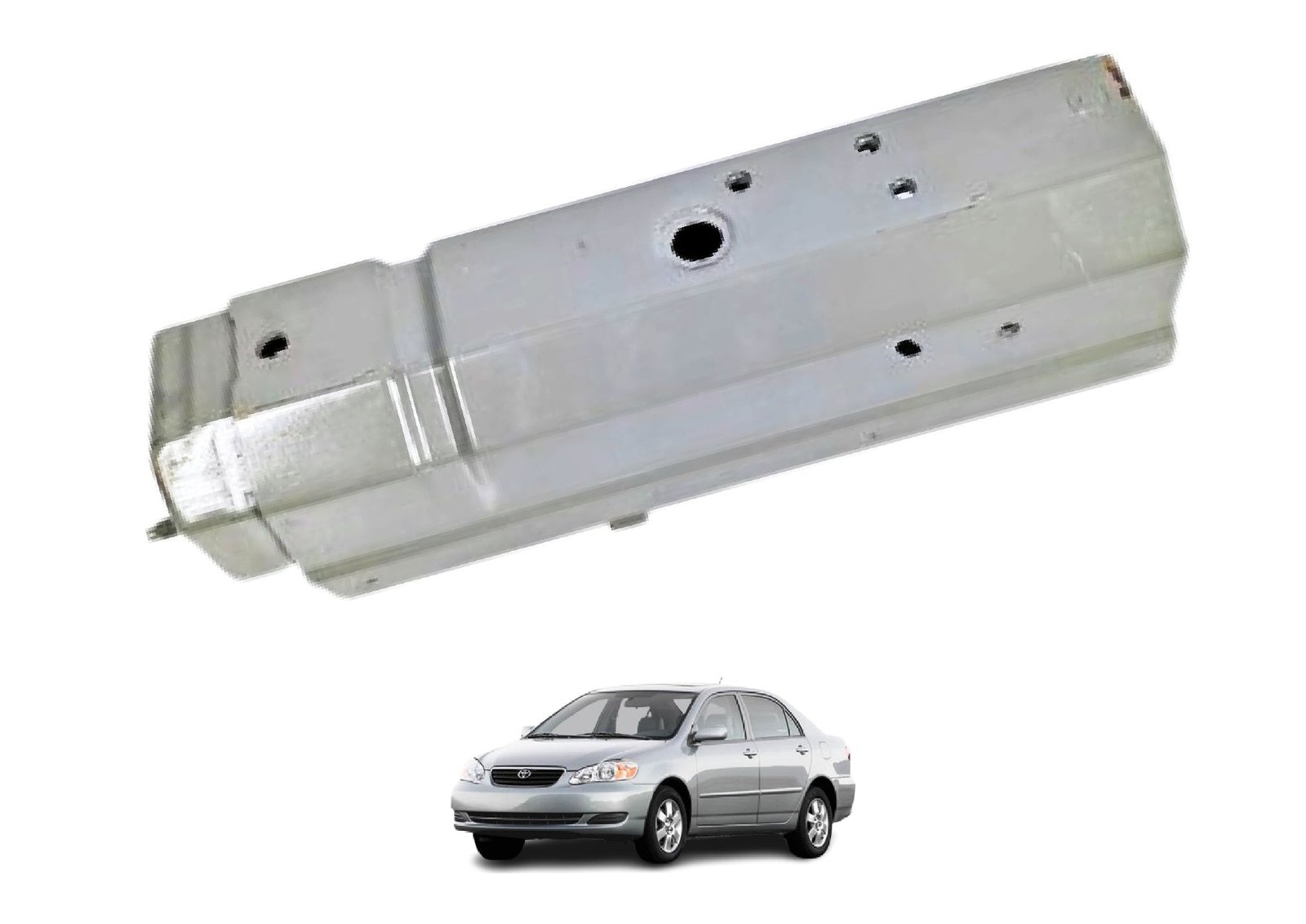 HALF FRAME COROLLA 2002-2008