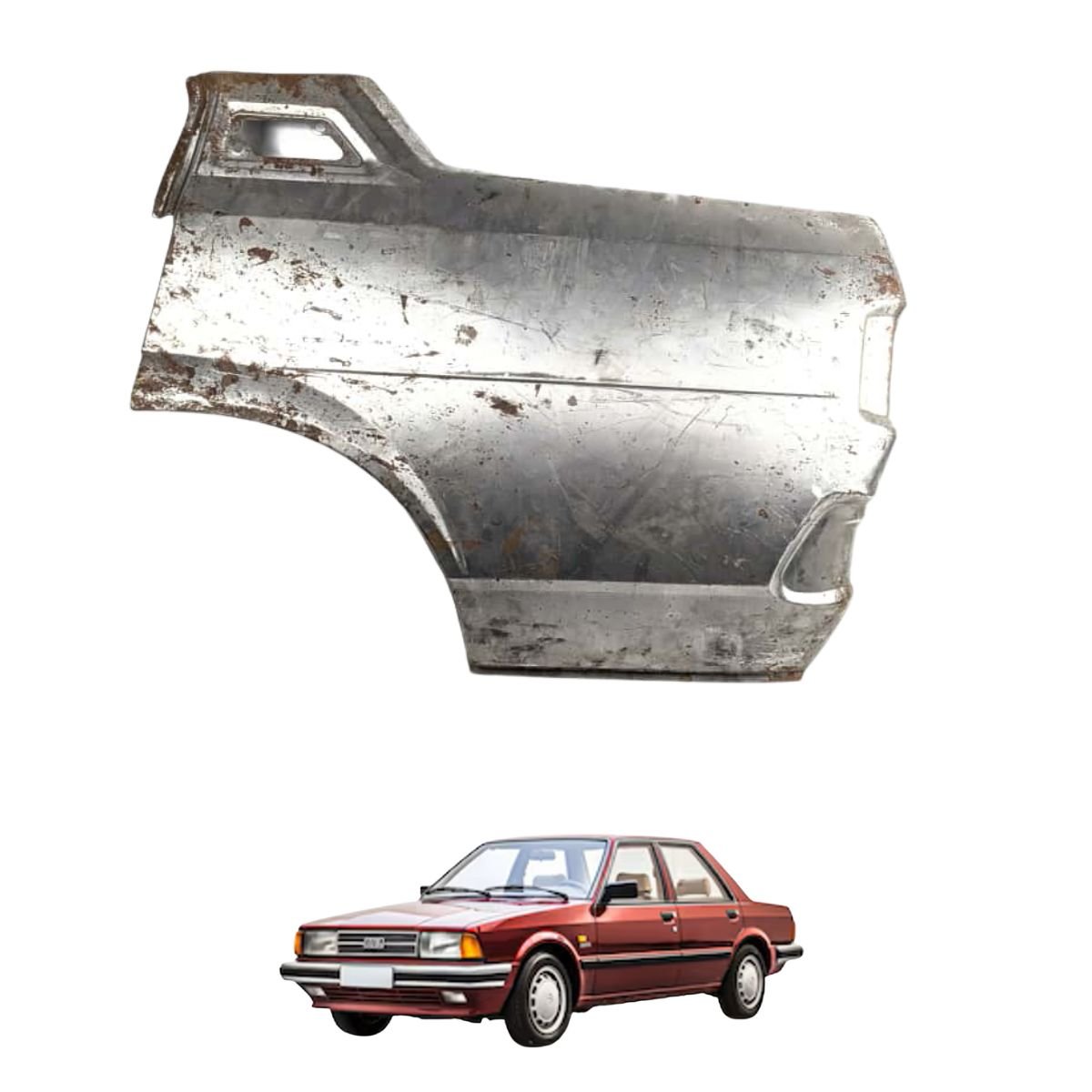 BACK FULL MUDGUARD COROLLA 82