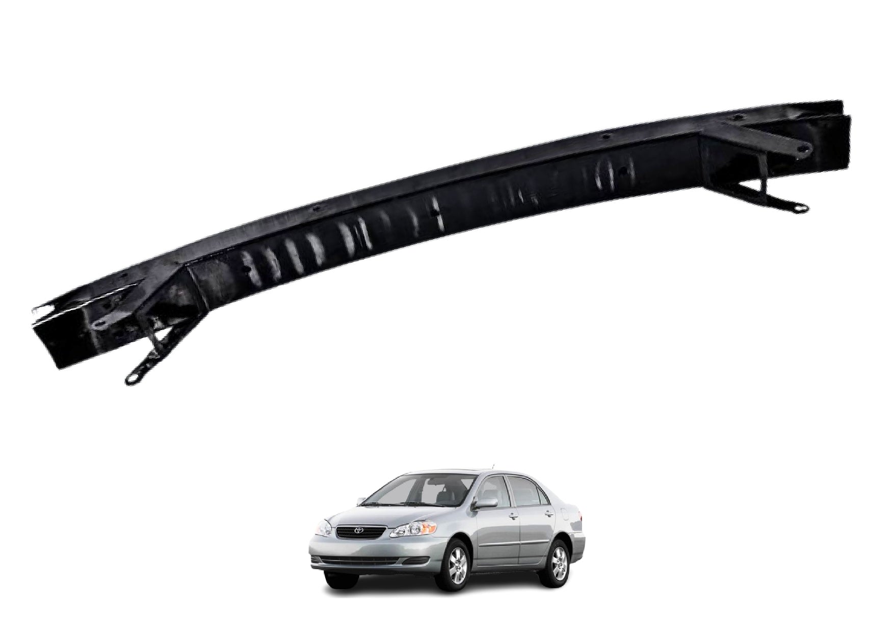 FRONT BUMPER BRACKET COROLLA 2002-2008